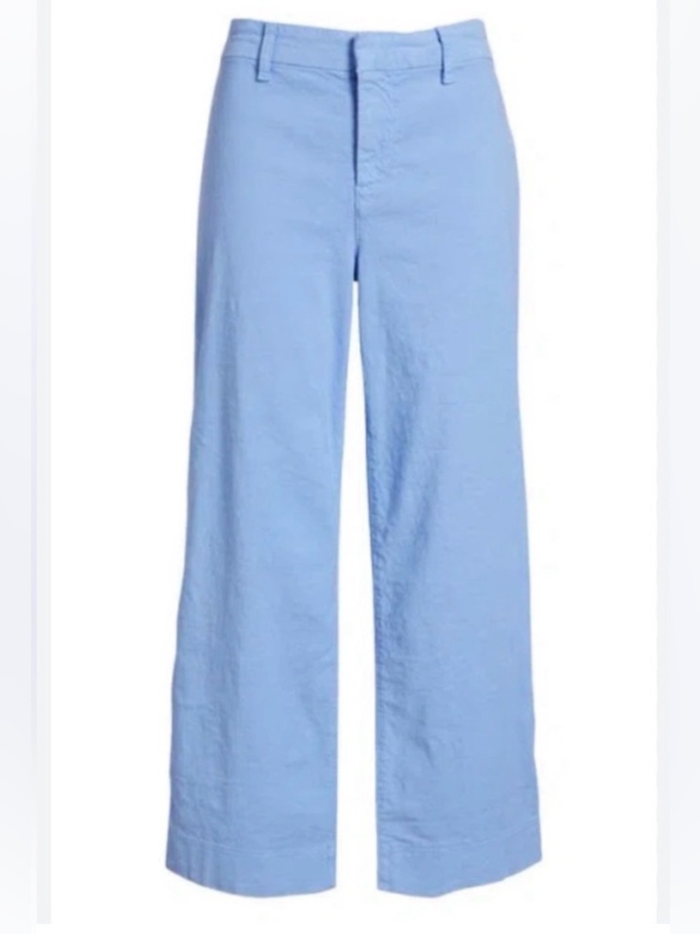 Frank & Eileen WEXFORD Linen Cotton Wide Leg Pants Ankle Crop